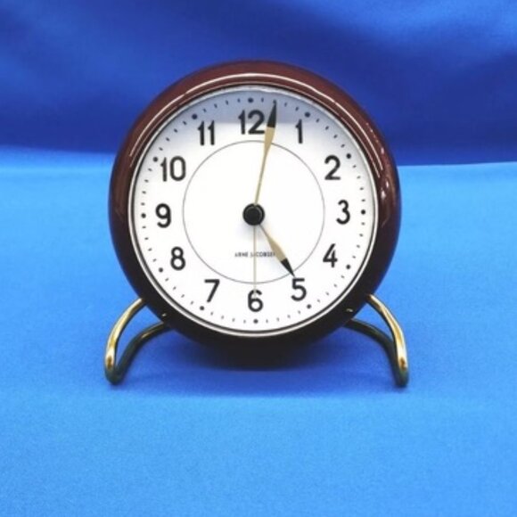 Arne Jacobsen Table Clock Vintage MCM 43676 NEW In Box